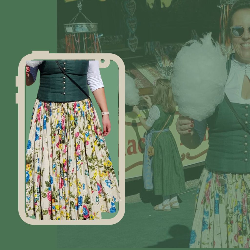 Joyvita weite Röcke im Dirndl-Look