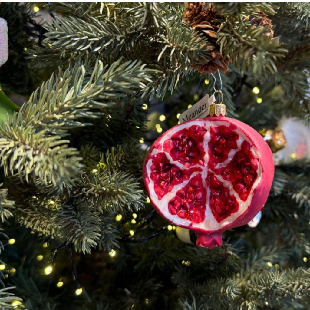 Weihnachtsbaum Schmuck Granatapfel